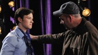 Chris Colfer and Glee Dad Mike O’Malley Reunite at Airport