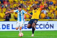 Sin Messi, Argentina no pudo ante Ecuador y cerró las Eliminatorias con una derrota