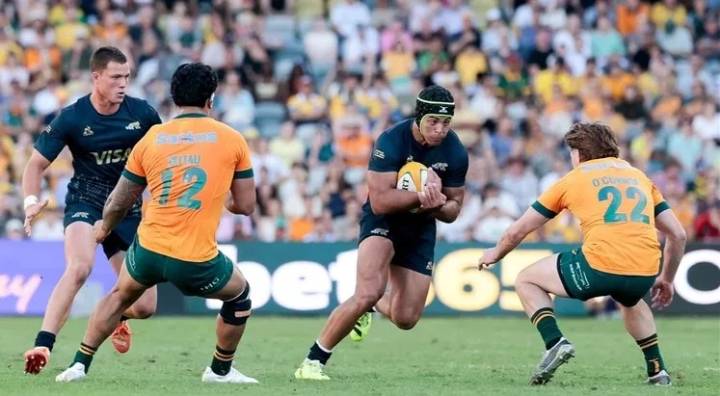 Rugby Championship: Los Pumas cayeron sobre el final ante Australia por 28