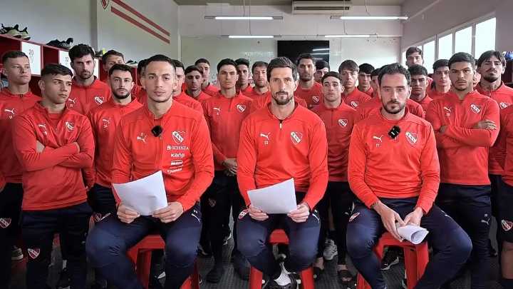 Plantel de Independiente apuntó a la U y Conmebol: "Injusticia es el sentimiento que nos invade"