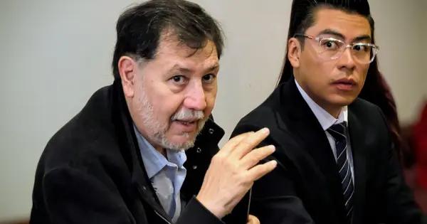 Fernández Noroña critica posible presidencia de Sara Rocha en Congreso