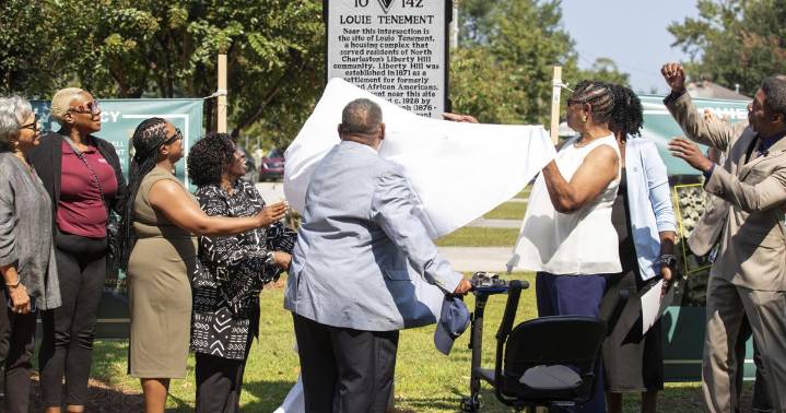 North Charleston SC historic marker honors Louie Joseph