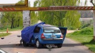 Una mujer y su hija de 9 años murieron al chocar contra un medidor de altura en Olavarría