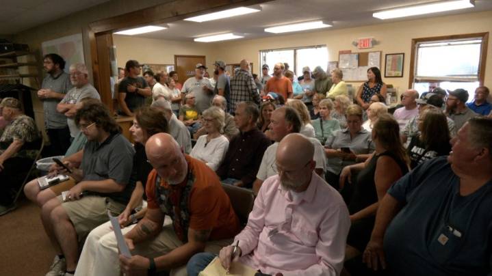 Marion Township residents attend public hearing on potential rezoning of land