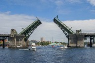 Car Jumps Open Drawbridge in Movie-Style Getaway from Police: Watch