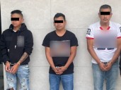 Investigación por homicidio en Leandro Valle deriva en captura de tres sujetos con droga