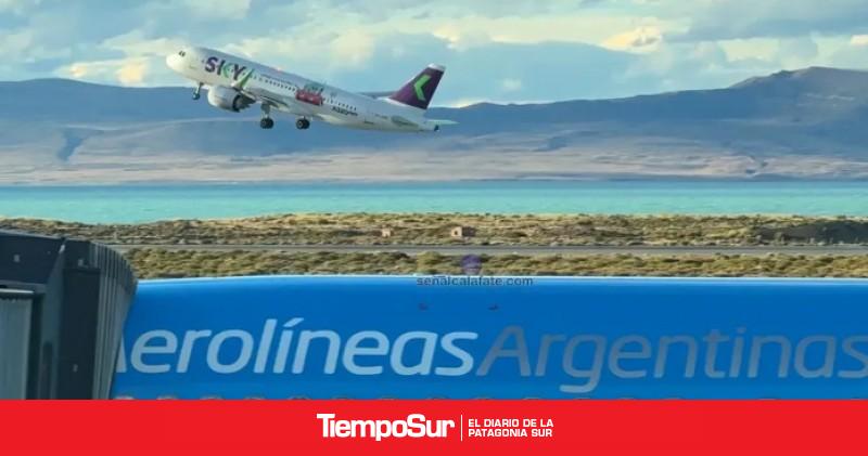 Conectividad SKY Airline vuelve a El Calafate y lanza tarifa con 30% de descuento