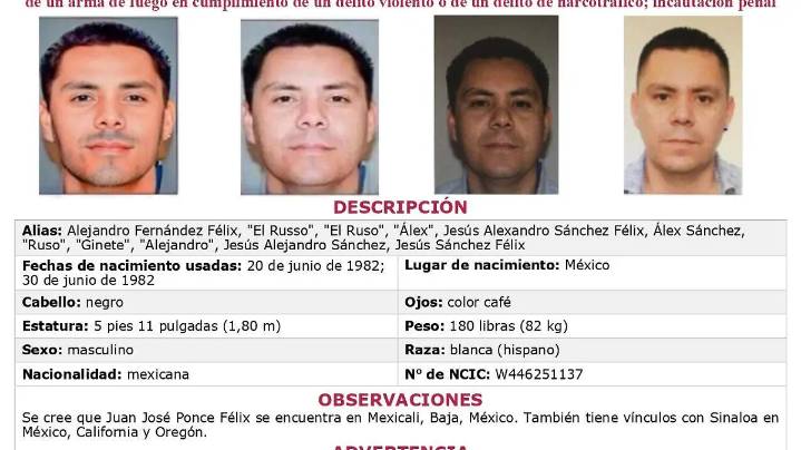 EU anuncia recompensa de 5 mdd por El Ruso, jefe del brazo armado del Cártel de Sinaloa
