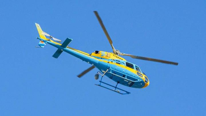 Los helicópteros de la DGT no están volando y no es la primera vez que pasa