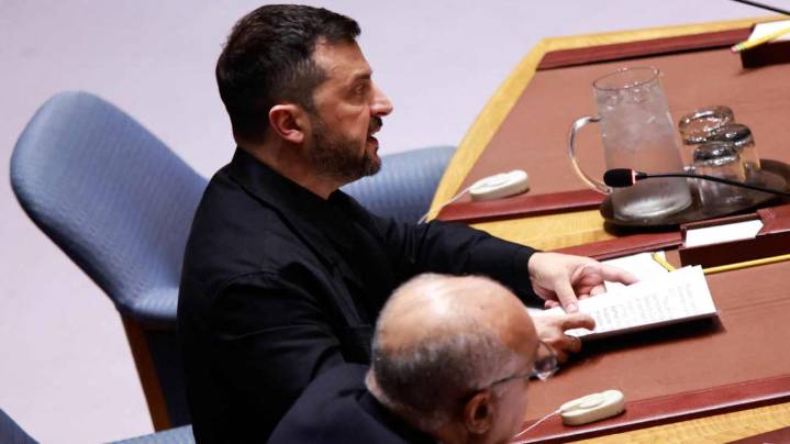 Zelenski en la ONU: "Sin China, la Rusia de Putin no es nada" y pidió a Pekín usar su poder para terminar la guerra