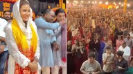 Bhopal News: 'Bhabhi Ji Ghar Pe Hain' Fame Shilpa Shinde Joins Bhopal Garba Mahotsav, Dances With Fans