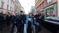 Pro-Palestinian protester speaks out on German police attack