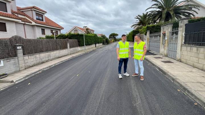 El Ayuntamiento de Corvera concluye el asfaltado de la urbanización Las Vinadas, en Los Campos