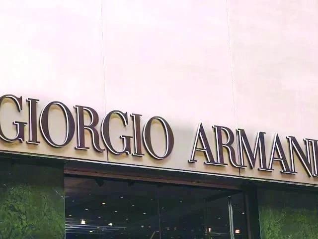 Stage set for sale of Armani fashion empire