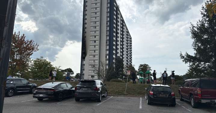 Crews battling apartment fire in North Olmsted; roads closed in area