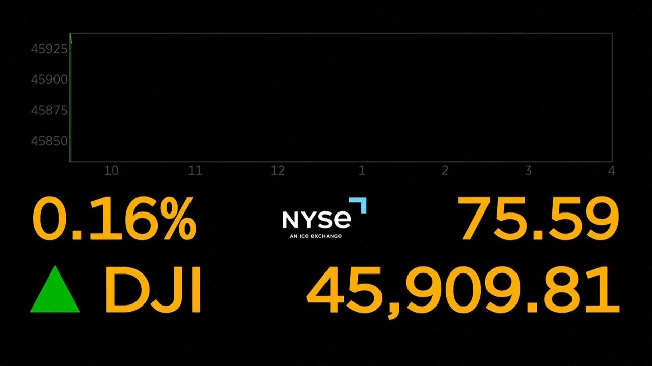 Wall Street ticks toward another record as Tesla vrooms higher