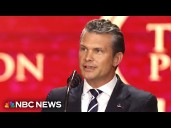 Pete Hegseth: Charlie Kirk 'died the way he lived, speaking the truth'