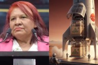 Tunden a diputada por asegurar que nave llevará café de Veracruz a Marte