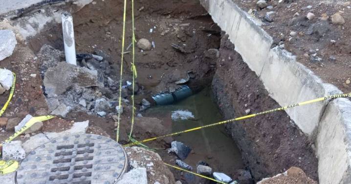 “Fue una fuga ignorada”: Vecinos denuncian causa de socavón en Iztapalapa