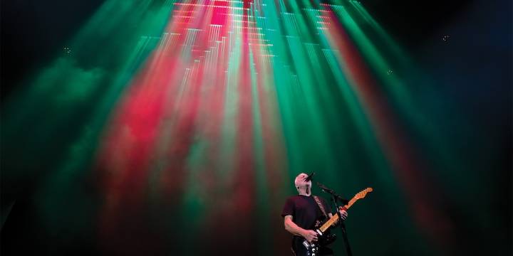 David Gilmour revive la magia de Pink Floyd con un monumental show de imagen y sonido
