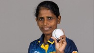 Udeshika Prabodhani Creates History During India-Sri Lanka Women's ODI World Cup 2025 Match