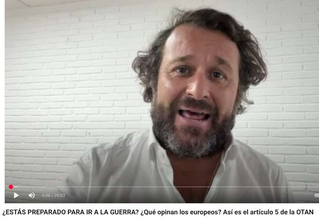 (VIDEO) ¿Estás preparado para ir a la guerra?   ¿Qué opinan los europeos?