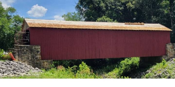 Historic Little Mary’s River Covered Bridge set to reopen