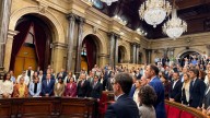 El Parlament guarda un minuto de silencio por las víctimas del "genocidio" en Gaza con la ausencia de Vox y Aliança Catalana