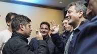 La foto de Axel Kicillof y Sergio Massa que se hizo viral tras el resultado de las elecciones en PBA