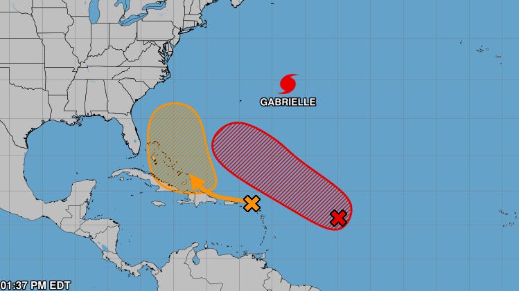 Hurricane center tracking 2 new systems. Is Sarasota