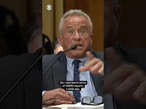 Sen. Bernie Sanders presses RFK Jr. on whether the COVID-19 vaccine saved lives #shorts