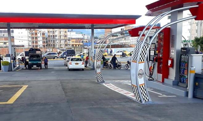 Distribución de combustible en Pasto