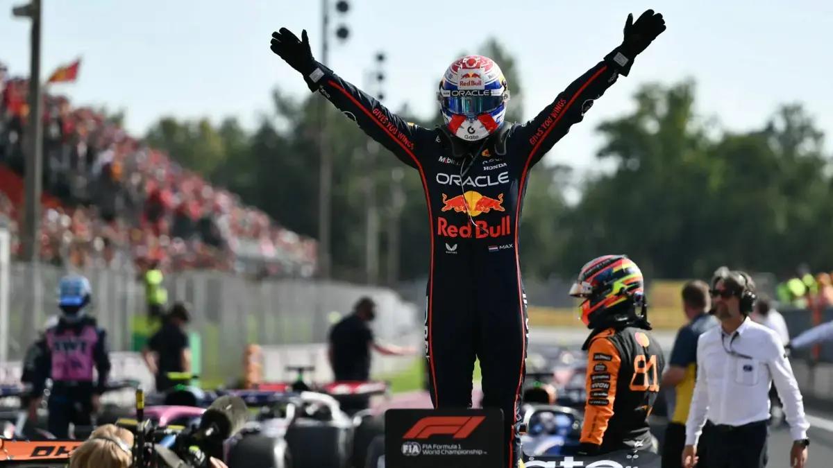 Max Verstappen da la cara y ajustó su tercera victoria del año tras imponerse de forma magistral en el Gran Premio de Italia de Fórmula 1