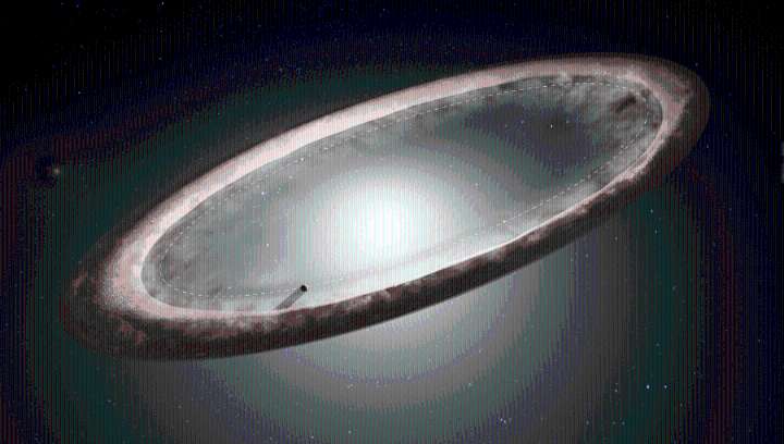 Did A Giant Planet Sculpt Fomalhaut’s Stunning Ring Into Its Squashed Shape?