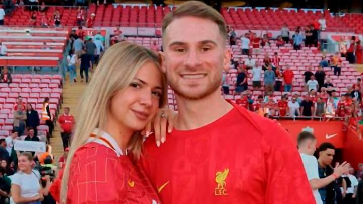 Las tiernas fotos de la hija de Alexis Mac Allister y Ailén Cova: "El momento más lindo"