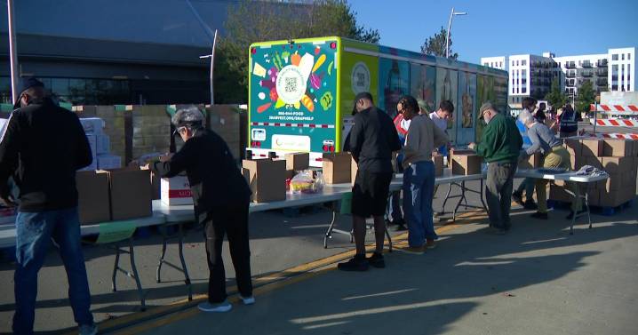 Second Harvest Heartland serves 1800 families at Allianz Field