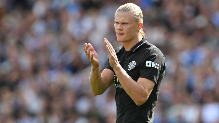 Guardiola disputes Slot claim, puts Haaland 'above' Isak