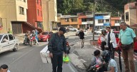 Chocaron dos motos en Manizales: 3 lesionados, uno muy delicado
