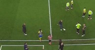 Chris Wilder sent off after blasting ball into the face of supporter during clash