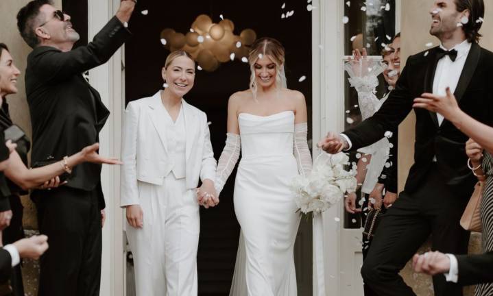 Tailor behind Lucy Spraggan's wedding suit is rejecting the binary