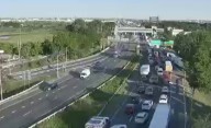 Goethals Bridge traffic: Morning rush hour congestion backs up from Staten Island Expressway