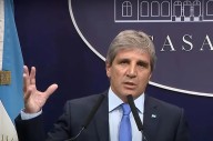 Luis Caputo intenta calmar los mercados tras la derrota de LLA: "Nada va a cambiar"