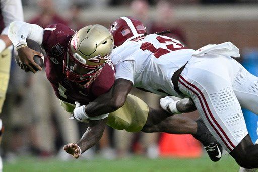 No. 21 Alabama looks to step up effort and intensity after lackluster loss in opener