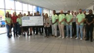 Greenwood Chevrolet presents $5,000 to Joanie Abdu Breast Care Center