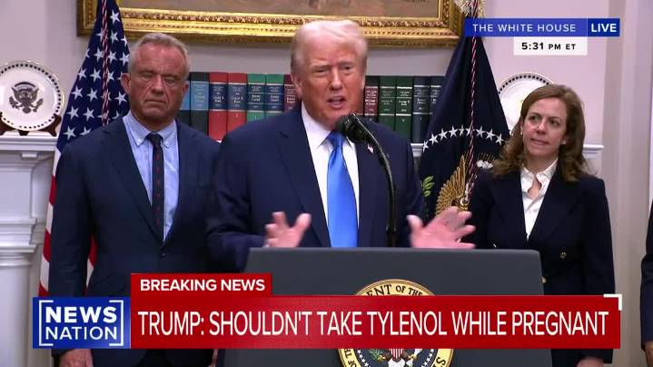 Trump Is An Idiot, Part Infinity: 'Don't Take Tylenol!'