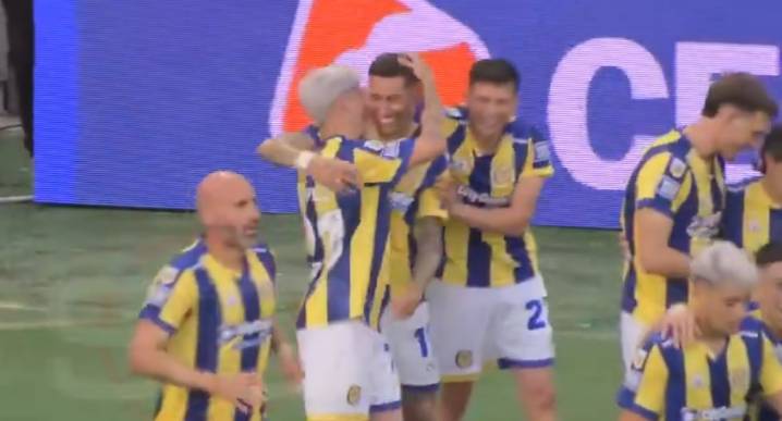Gol olímpico de Di María, Boca vs. Rosario Central por Liga Argentina | Gol de Ángel Di María 