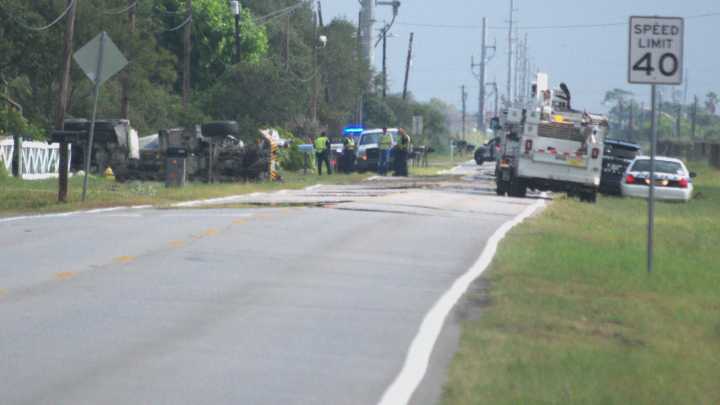 Driver of vehicle carrying cement dies on Flour Bluff Road Sept. 2