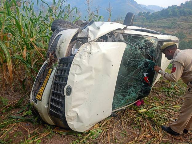 J&K: Five Army Personnel Injured in Road Accident in Poonch