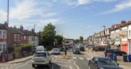 Man rushed to hospital after being stabbed on busy Harrow road in broad daylight