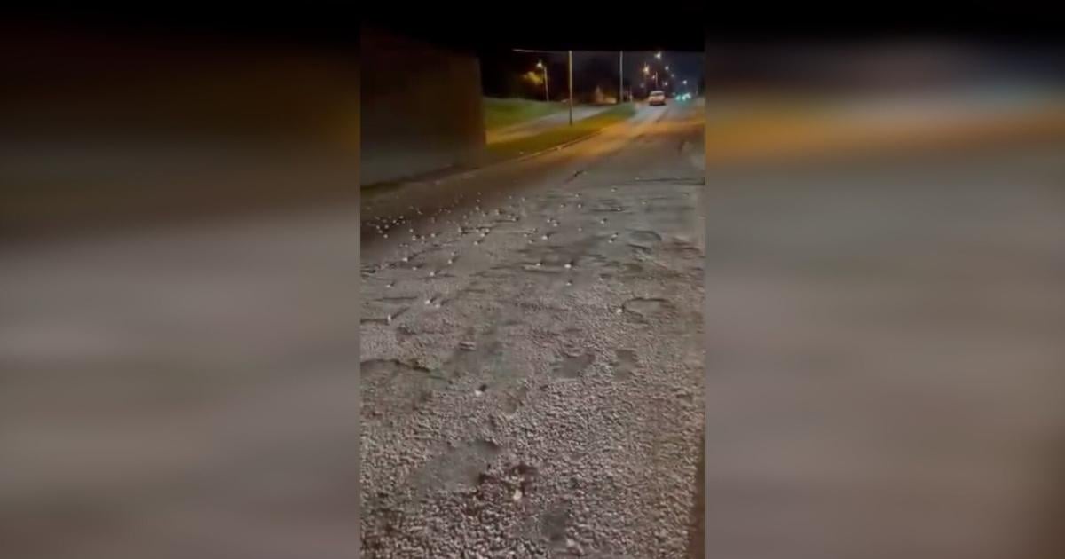 "It was raining rocks:" Woman’s car damaged on Hearne Avenue